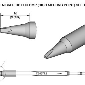 Cartucho com Cinzel de Níquel 1,4 X 0,7