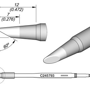 Cartucho Biselado Ø 2,8