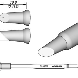 Cartucho Biselado Ø 3,8
