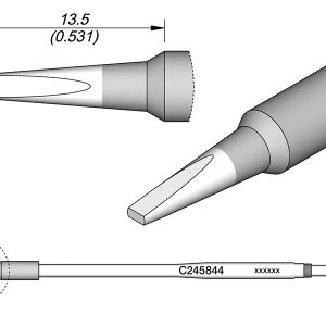Cartucho de Cinzel 1,8 X 0,8 L