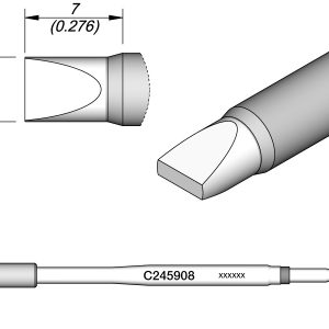 Cartucho de Cinzel 4,8 X 1,5 Ht
