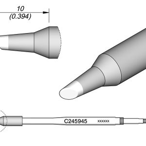 Cartucho Biselado Ø 2,2