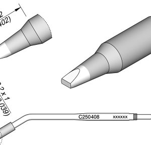 Ponta Ferro Soldar Jbc 2.2x1mm