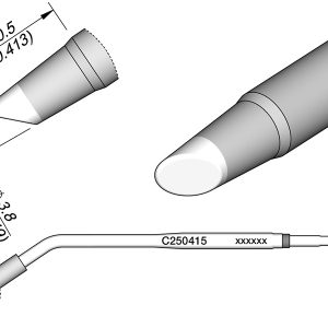 Cartucho Biselado Ø 3,8