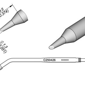 Cartucho Biselado Ø 1,3