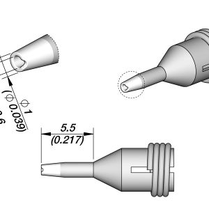 Ponta de Limpeza da Almofada Ø 0.6