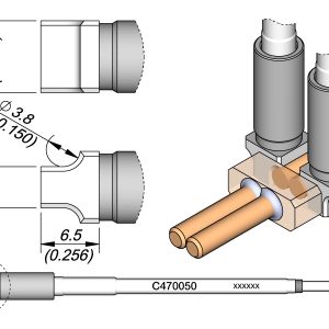 Cartucho de Lâminas Ø 3,8