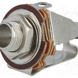 Tomada, Jack 6,3mm, Fêmea, Abertas,Stereo, Faixas.