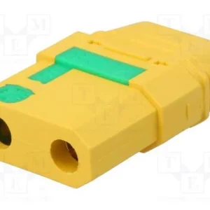 Ficha, de Alimentação Dc, Xt90, Fêmea, Pin: 2, An.