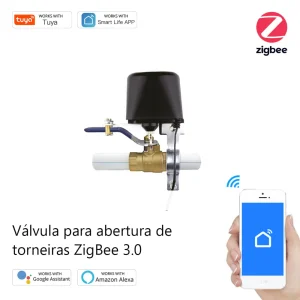 Válvula para Abertura de Torneiras Zigbee 3.0