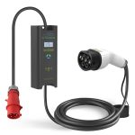 RDP100067 Carregador portátil EVSE GEN3 6A-32A Tipo 2 trifásico (22kW) c/ 12 mts. cabo