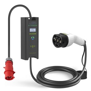 RDP100067 Carregador portátil EVSE GEN3 6A-32A Tipo 2 trifásico (22kW) c/ 12 mts. cabo