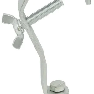 Gancho para Luzes de Efeitos Prateado Formato G