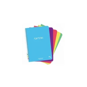 Caderno A4 Cores Sortidas - 80 Folhas