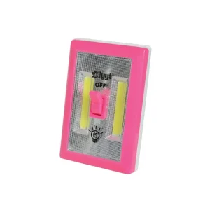 Interruptor de Parede LED 2xleds 3w Rosa
