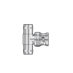 Adaptador Te Bnc para 2 Bnc  50 Ohms