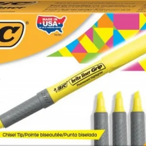 Rotulador Bic Amarelo
