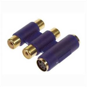 Uniao Svhs Femea para Femea com 2 Rca Femea