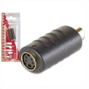 Adaptador Svhs Mini Din Femea para Rca Femea