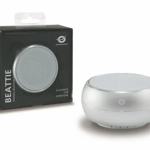Coluna Conceptronic Bluetooth Beattie Prateado