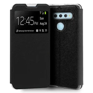 Capa Flip Cover Tcl 10l Liso Preto