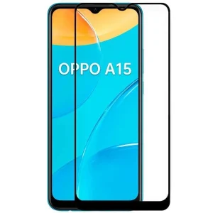 Película  Temp. Oppo A15 / A15s (Full 3d Preto)