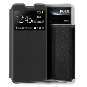 Capa Flip Cool para Xiaomi Poco X4 Pro 5g Preto Li
