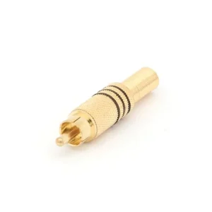 Ficha Rca Macho - Dourado - Preta