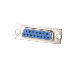 Conector 15-Pin Sub-D Fêmea - Montagem Chassis