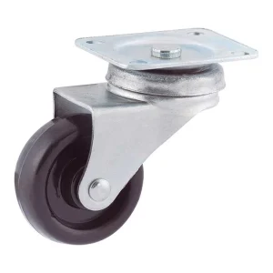 Roda Platina 30mm (Roda) Polipropileno Preto Cr2.