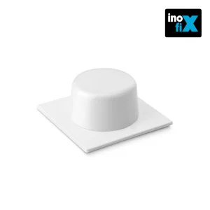 Batente Adesivo Branco (2 Unidades) Inofix