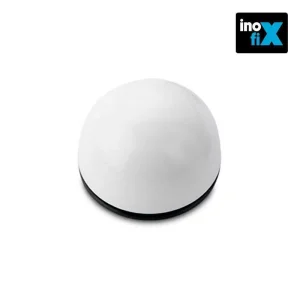 Batente Adesivo Flexivel Branco (Blister) Inofix