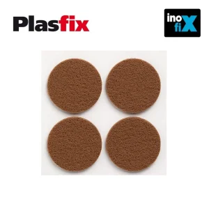 Pack 4 Filtros Adesivos Sinteticos Castanhos, Diam