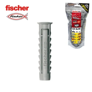 Pack Grande Buchas Fischer Sx 8x40 100+20 Grátis