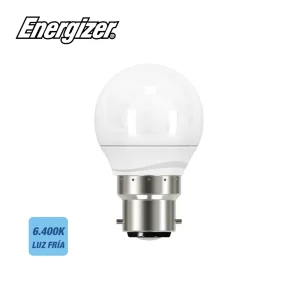 Lampada Esferica Led Bayoneta B22 5.9w 520lm 6500k