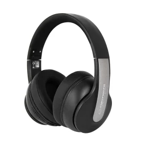 Auscultadores Headset Bluetooth Anc Silence Preto.