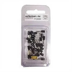 Terminal Ponteira - 1.50mm² (Preto)