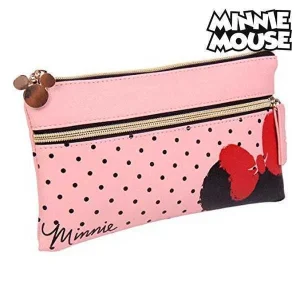 Estojo Minnie Mouse Cor de Rosa