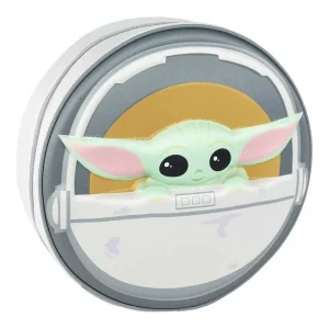 Mochila Escolar 3d The Mandalorian Cinzento