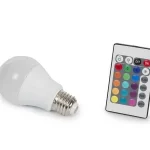 Lâmpada LED - 7.5 W - E27 - RGB  Branco Quente