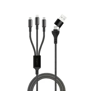 Cabo Maxlife Allin1 Usb + Usb-C - Lightning + 2x.