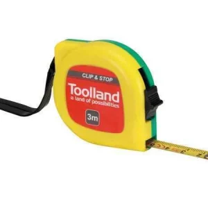 Fita Métrica - Clipe e Travão - 3 M - 13 Mm