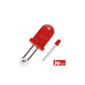 LL0550R-D Led 5mm vermelho 12v