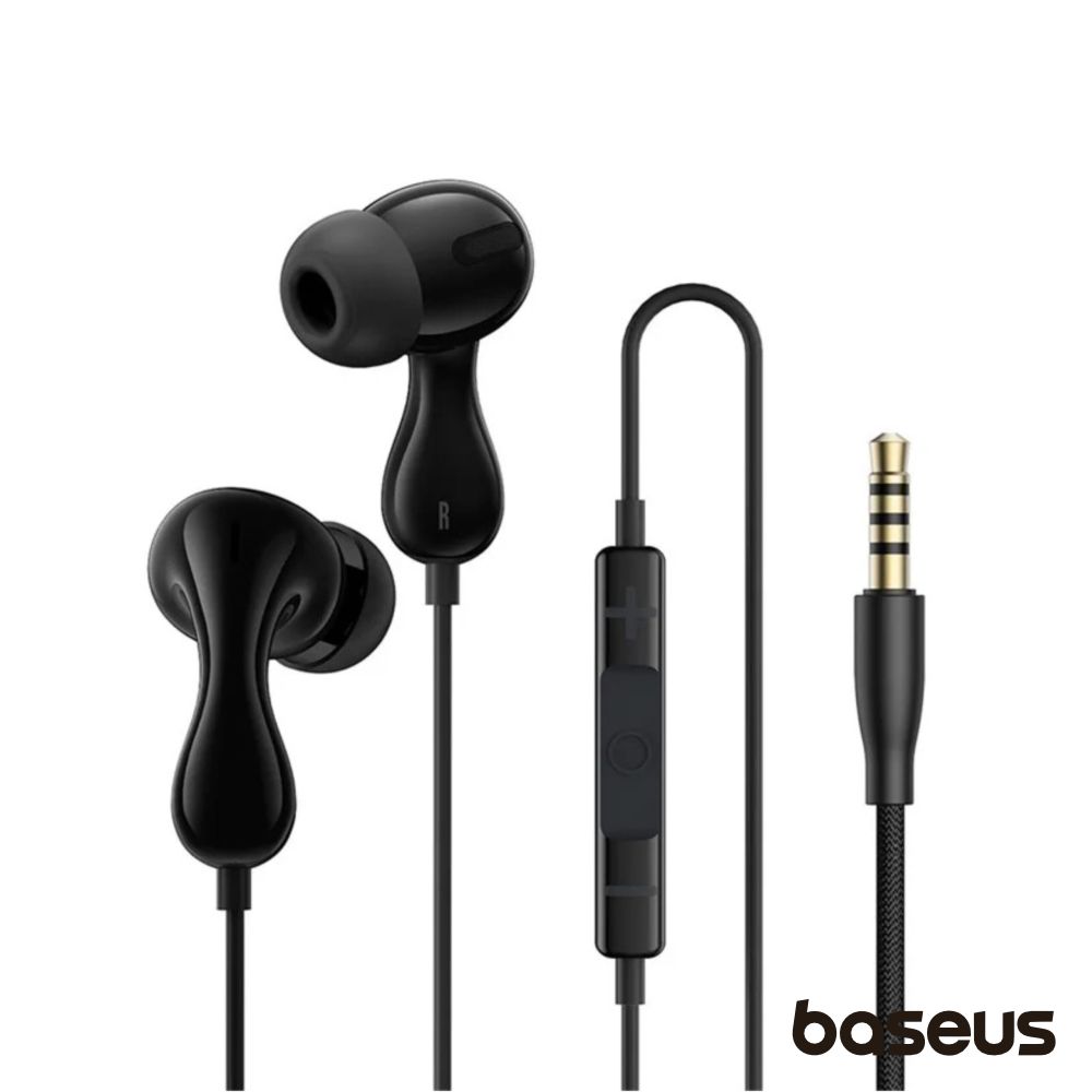 Auscultadores Stereo C/ Fios E Microfone Encok HZ20 BASEUS