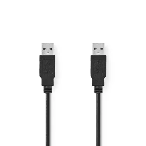 Cabo Usb 2.0 a Macho para a Macho Preto 5m