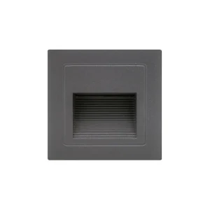 Led Aplique Encastrar Quadrado 3w 3000k Cz