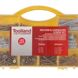 Mala com Parafusos e Buchas P/ Aglomerado (X193)