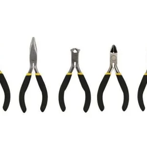 HSET12N Conjunto de 5 Alicates diversos TOOLLAND