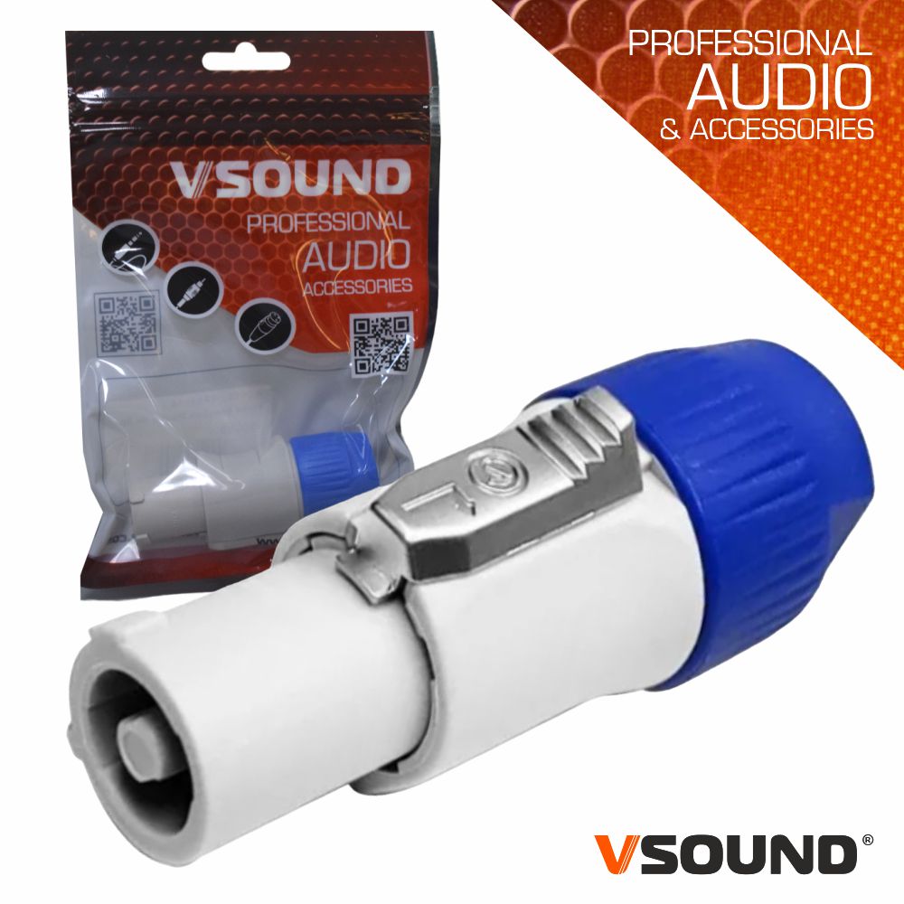 Ficha Speakon Macho de 3p VSOUND