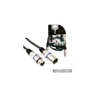 PAC120 Cabo xlr macho / femea 1mt